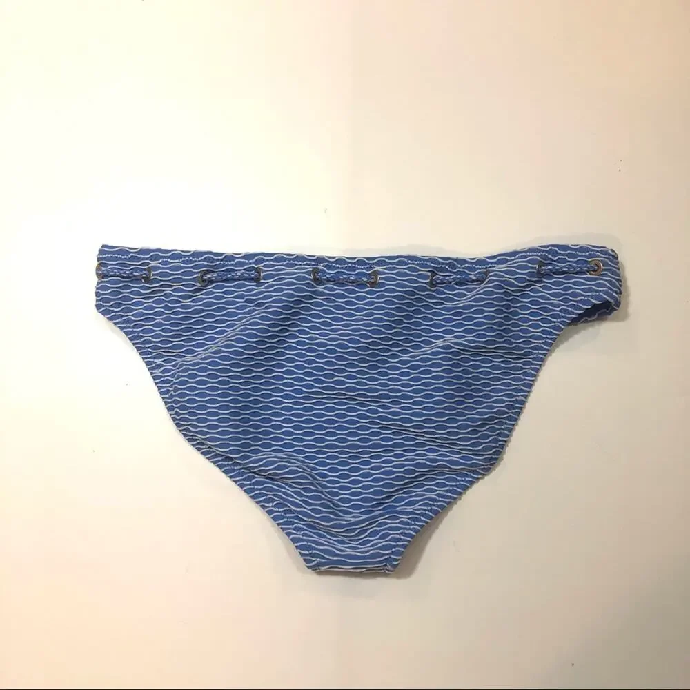 Jessica Simpson Twiggy Stripe Hipster Swim Bottom